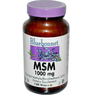 Bluebonnet Nutrition, MSM, 1000 mg, 120 Vcaps