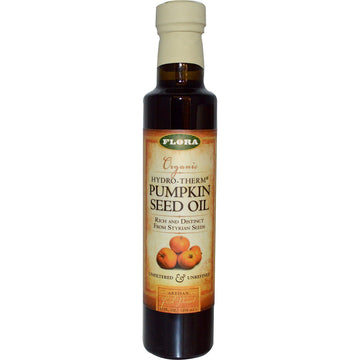 Flora, Organic Hydro-Therm Pumpkin Seed Oil, 8.5 fl oz (250 ml)