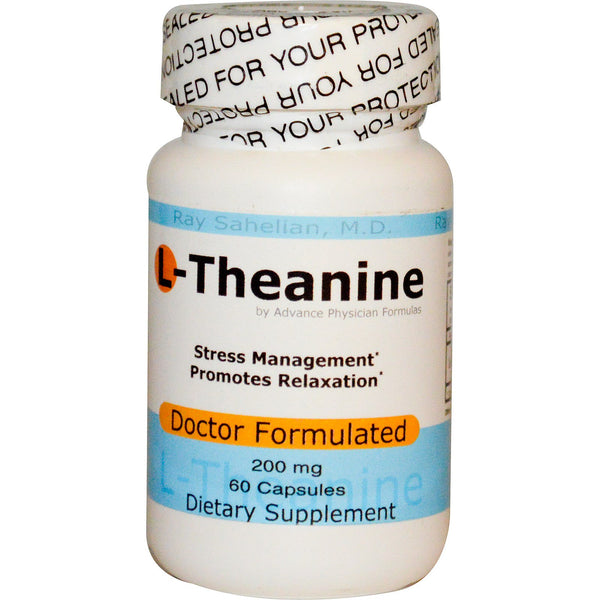 Advance Physician Formulas, L-Theanine, 200 mg, 60 Capsules - The Supplement Shop