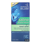 Mommy's Bliss, Saline Drops/Spray Nasal Relief, All Ages, 1 fl oz (30 ml) - The Supplement Shop
