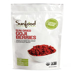 Sunfood, Organic, Sun-Dried Goji Berries, 1 lb (454 g) - The Supplement Shop