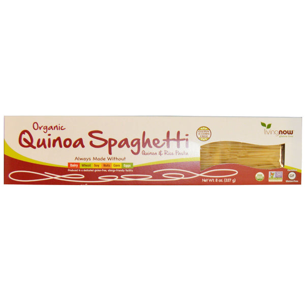 Now Foods, Real Food, Organic Quinoa Spaghetti, 8 oz (227 g) - The Supplement Shop