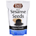 Foods Alive, Superfoods, Black Sesame Seeds, 14 oz (395 g) - The Supplement Shop