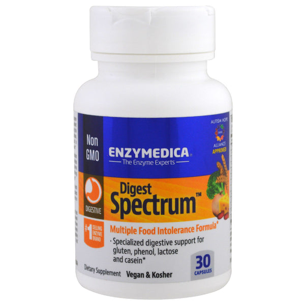 Enzymedica, Digest Spectrum, 30 Capsules - The Supplement Shop