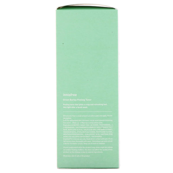 Innisfree, Green Barley Peeling Toner, 8.45 fl oz (250 ml) - The Supplement Shop