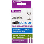 UpSpring, Milkscreen, 20 Test Strips - The Supplement Shop