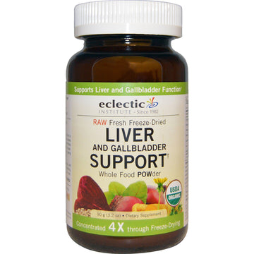 Eclectic Institute, Organic Liver and Gallbladder Support, Whole Food POWder, 3.2 oz (90 g)