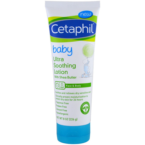 Cetaphil, Baby, Ultra Soothing Lotion With Shea Butter, 8 oz (226 g) - The Supplement Shop