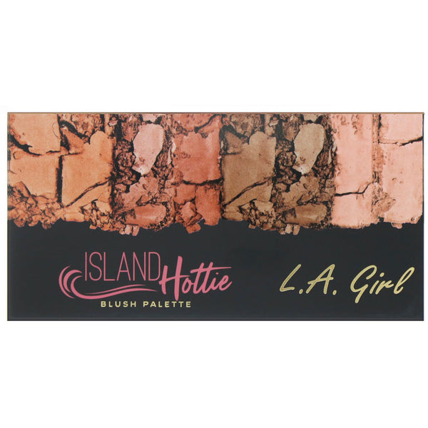 L.A. Girl, Island Hottie Blush Palette, 0.14 oz (4 g) Each - The Supplement Shop