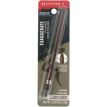 Rimmel London, Exaggerate Eye Definer, 212 Rich Brown, 0.009 oz (.28 g)