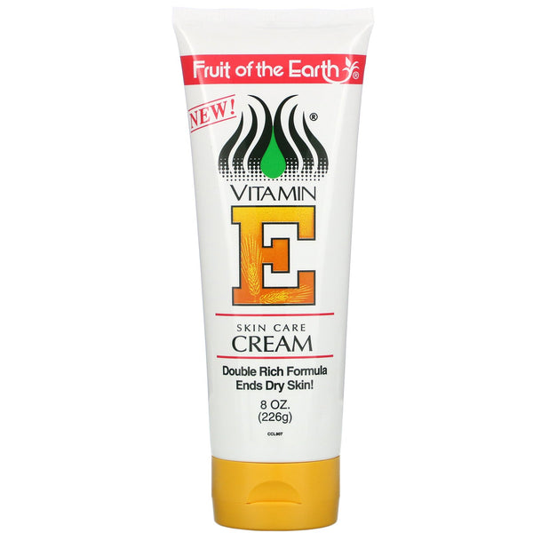 Fruit of the Earth, Vitamin E, Skin Care Cream, 8 oz (226 g) - The Supplement Shop