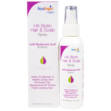 Hyalogic, HA Biotin Hair & Scalp Spray, 4 fl oz (118 ml)