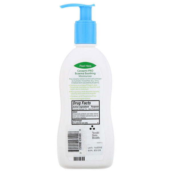 Cetaphil, Pro, Eczema Soothing Moisturizer, Dry Skin, 10 fl oz (296 ml) - The Supplement Shop