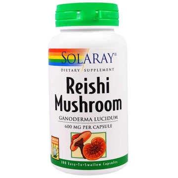 Solaray, Reishi Mushroom, 600 mg, 100 Capsules