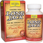 Natural Balance, Long Jack, PowerMax 200, 60 Veggie Caps - The Supplement Shop