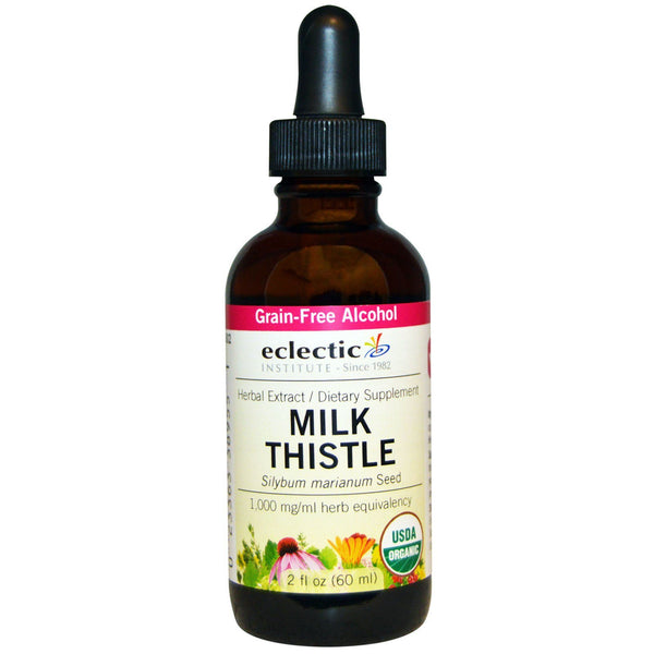 Eclectic Institute, Organic Milk Thistle, 2 fl oz (60 ml) - The Supplement Shop