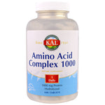 KAL, Amino Acid Complex 1000, 1,000 mg, 100 Tablets - The Supplement Shop