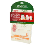 ECOBAGS, Produce & Bulk Bags, 3 Bags - The Supplement Shop