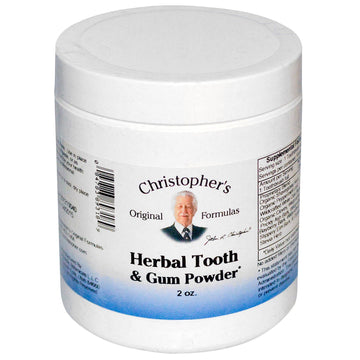 Christopher's Original Formulas, Herbal Tooth & Gum Powder, 2 oz