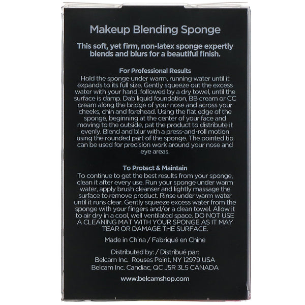 Denco, Makeup Blending Sponge, 1 Sponge - The Supplement Shop