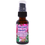 Flower Essence Services, Sacred Heart, Flower Essence & Essential Oil, 1 fl oz (30 ml) - The Supplement Shop