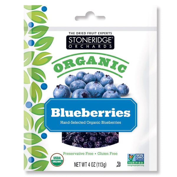 Stoneridge Orchards, Organic Blueberries, 4 oz (113 g) - The Supplement Shop