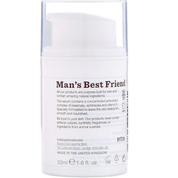 Bulldog Skincare For Men, Age Defense Serum, 1.6 fl oz (50 ml)
