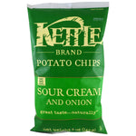 Kettle Foods, Potato Chips, Sour Cream and Onion, 5 oz (142 g) - The Supplement Shop