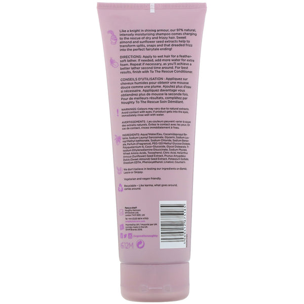 Noughty, To The Rescue, Moisture Boost Shampoo, 8.4 fl oz (250 ml) - The Supplement Shop