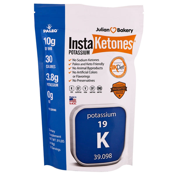 Julian Bakery, InstaKetones Potassium, .91 lbs (414 g) - The Supplement Shop