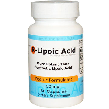 Advance Physician Formulas, R-Lipoic Acid, 50 mg, 60 Capsules