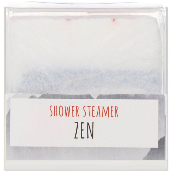 Fizz & Bubble, Shower Steamer, Zen, 3.8 oz (108 g) - The Supplement Shop