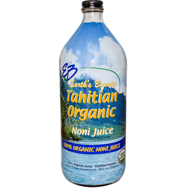 Earth's Bounty, Tahitian Organic Noni Juice, 32 fl oz (946 ml) - The Supplement Shop