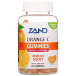 Zand, Orange C Gummies, Acerola & Rose Hips, Immune Boost, 60 Gummies - The Supplement Shop