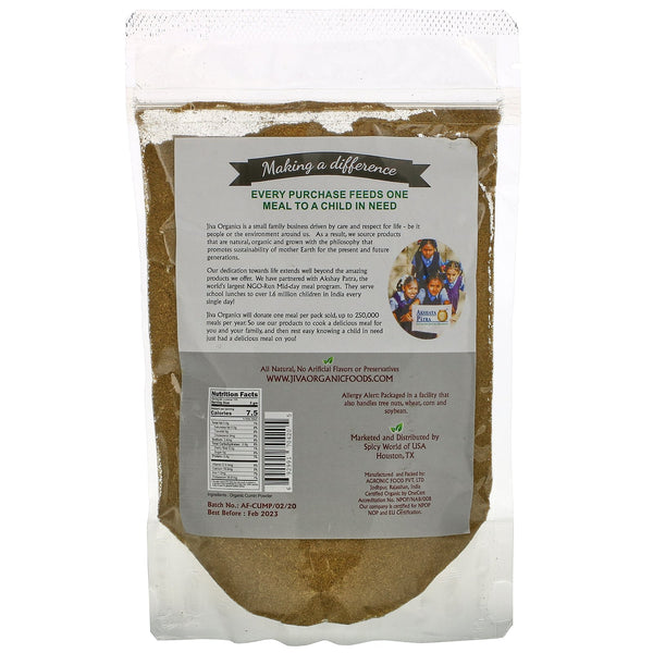 Jiva Organics, Organic Cumin Powder, 7 oz (200 g) - The Supplement Shop