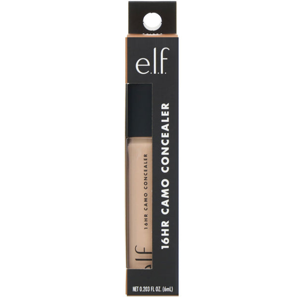 E.L.F., 16HR Camo Concealer, Tan Latte, 0.203 fl oz (6 ml) - The Supplement Shop