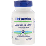 Life Extension, Curcumin Elite, Turmeric Extract, 60 Vegetarian Capsules - The Supplement Shop