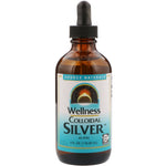 Source Naturals, Wellness Colloidal Silver, 45 PPM, 4 fl oz (118.28 ml) - The Supplement Shop