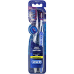 Oral-B, 3D White, Luxe Toothbrush, Soft, 2 Pack - The Supplement Shop