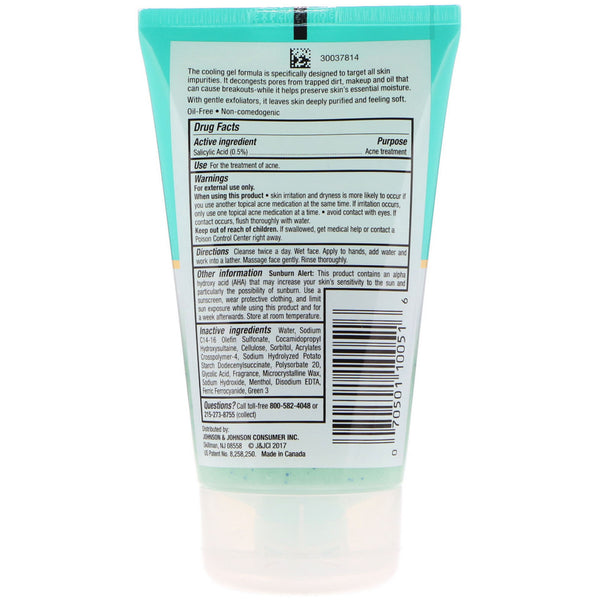 Neutrogena, Deep Clean, Purifying, Cooling Gel Scrub, 4.2 oz (119 g) - The Supplement Shop