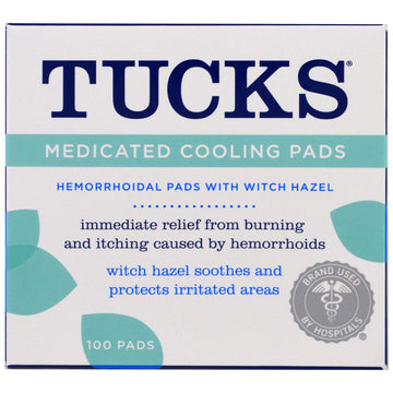 Tucks, Medicated Cooling Pads, 100 Pads