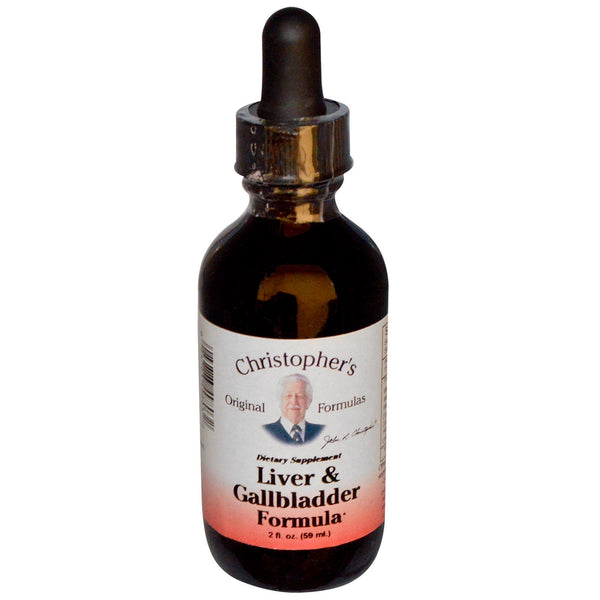 Christopher's Original Formulas, Liver & Gallbladder Formula, 2 fl oz (59 ml) - The Supplement Shop