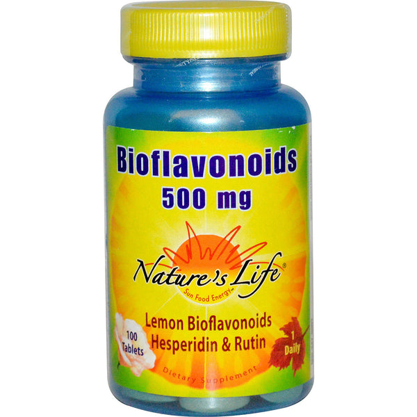 Nature's Life, Bioflavonoids, 500 mg, 100 Tablets - The Supplement Shop