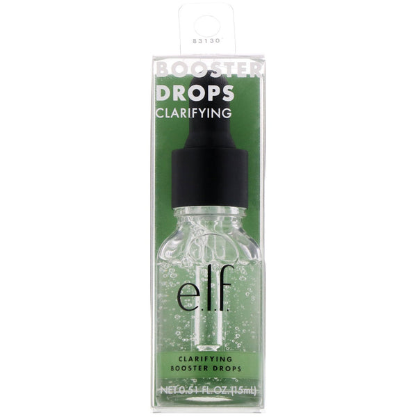 E.L.F., Clarifying Booster Drops, 0.51 fl oz (15 ml) - The Supplement Shop