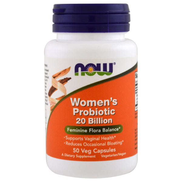Now Foods, Woman's Probiotic 20 Billion, 50 Veggie Caps - The Supplement Shop