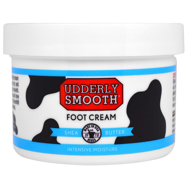 Udderly Smooth, Foot Cream, Shea Butter, 8 oz (227 g) - The Supplement Shop