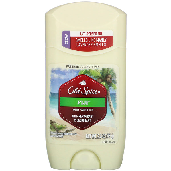 Old Spice, Fresher Collection, Anti-Perspirant & Deodorant, Fiji, 2.6 oz (73 g) - The Supplement Shop