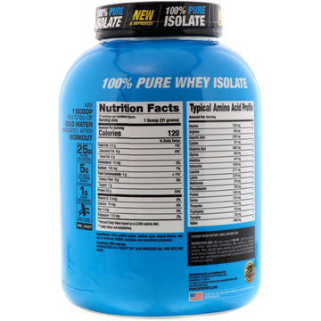 BPI Sports, ISO HD, 100% Pure Isolate Protein, Vanilla Cookie, 4.8 lbs (2170 g)