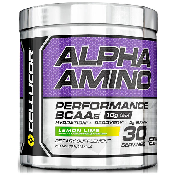 Cellucor, Alpha Amino. Performance BCAAs, Lemon Lime, 13.4 oz (381 g) - The Supplement Shop