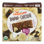 Happy Family Organics, Happy Kid, Banana + Chocolate, Fruit & Oat Bar, 5 Bars, 0.99 oz (28 g) Each - The Supplement Shop